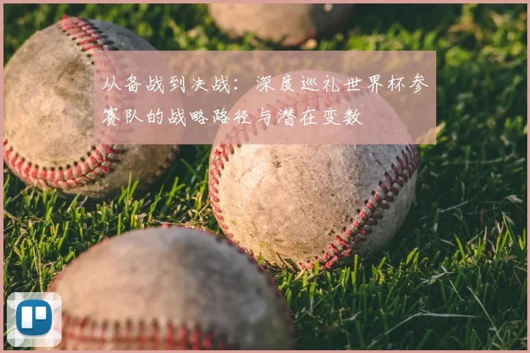 从备战到决战:深度巡礼世界杯参赛队的战略路径与潜在变数