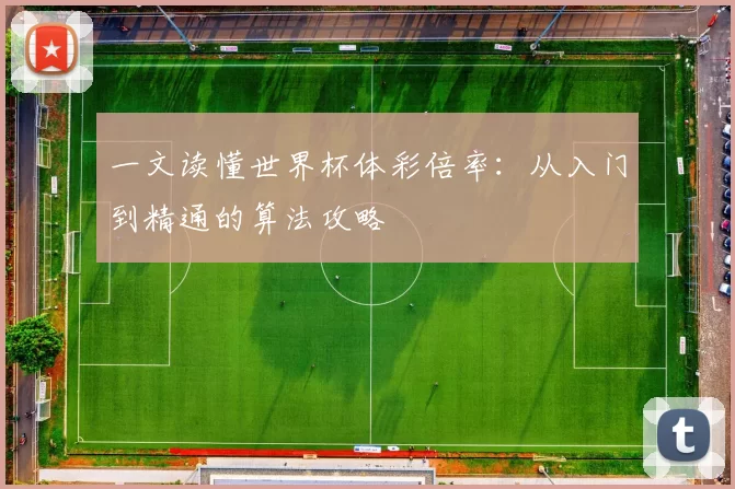一文读懂世界杯体彩倍率:从入门到精通的算法攻略