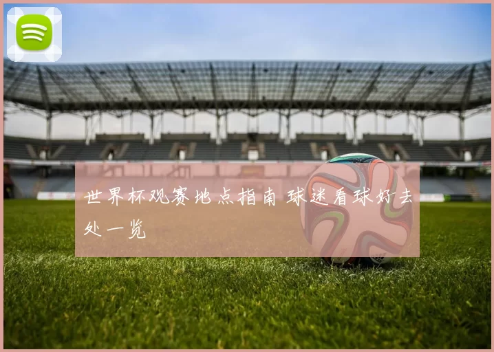 世界杯观赛地点指南 球迷看球好去处一览